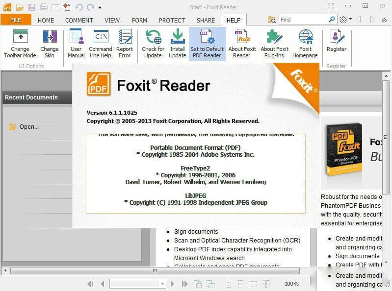 foxit compare pdf